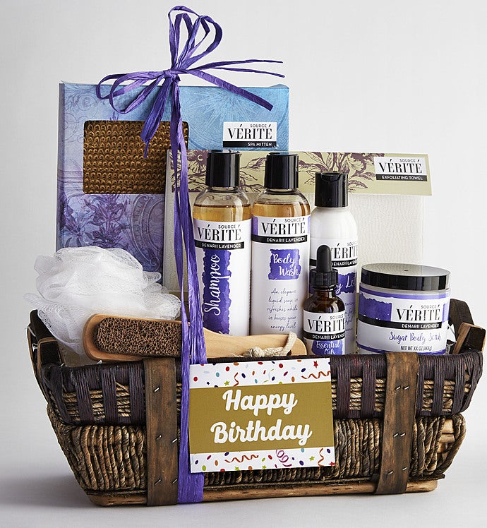 It's Your Birthday! Relax in Luxury Spa Basket