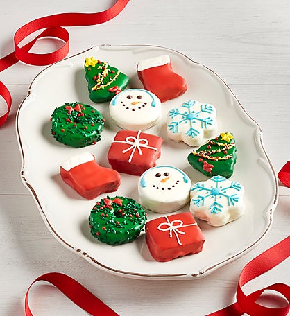 Christmas Sweets Mini Brownie Cakes