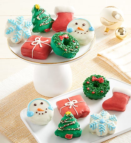 Christmas Sweets Mini Brownie Cakes