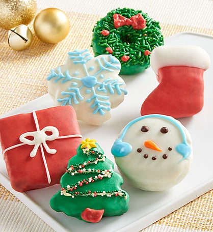 Christmas Sweets Mini Brownie Cakes