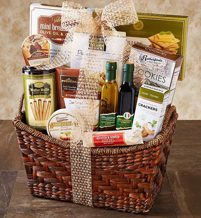 Italian Extravagance Gourmet Gift Basket