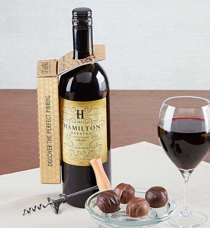 Harry London Chocolate Truffles  & Wine Pairing