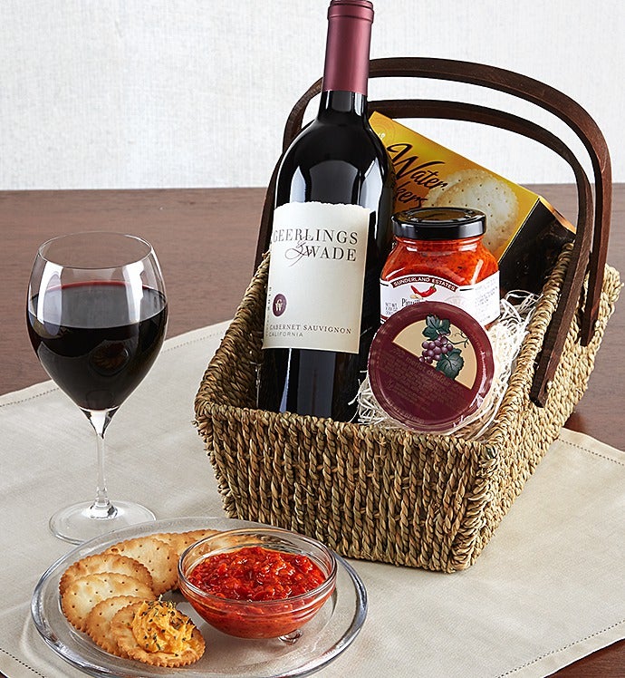 Cabernet Wine Country Escape Gift Basket