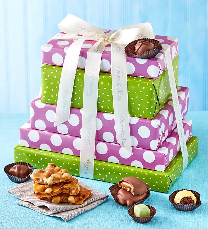Fannie May® Spring Chocolates Tower