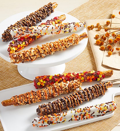 Festive Fall Harvest Pretzels