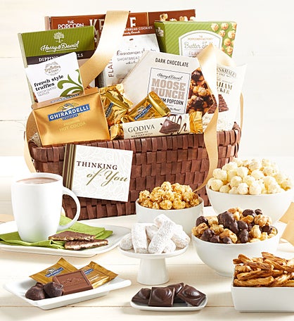 Classic Gourmet Thinking of You Gift Basket