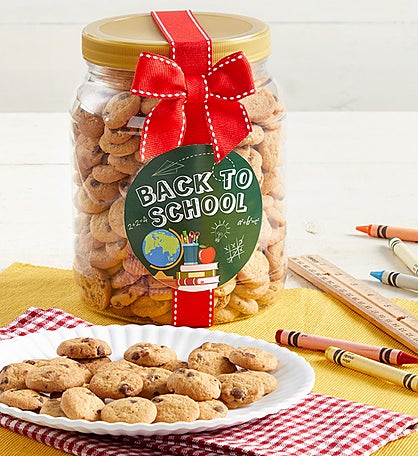 Back to School Chocolate Chip Cookie Jar