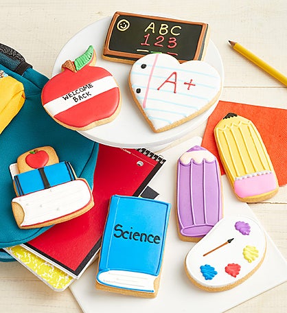 Back to School Artisan Iced Cookies