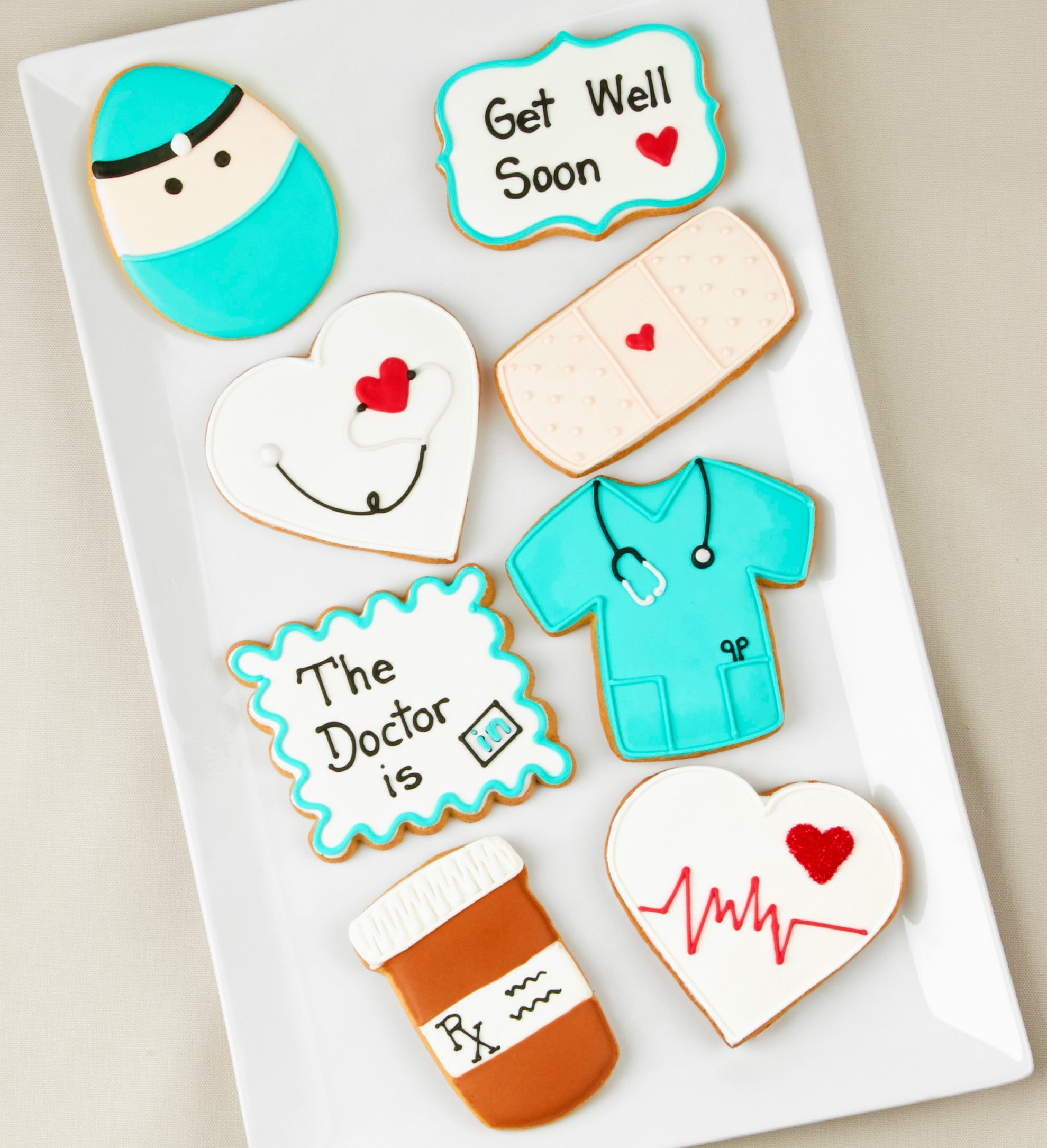 Feel Better Soon! Artisan Iced Cookies