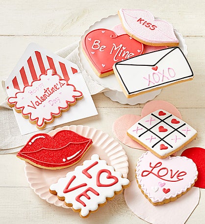 Be My Valentine Artisan Iced Cookies