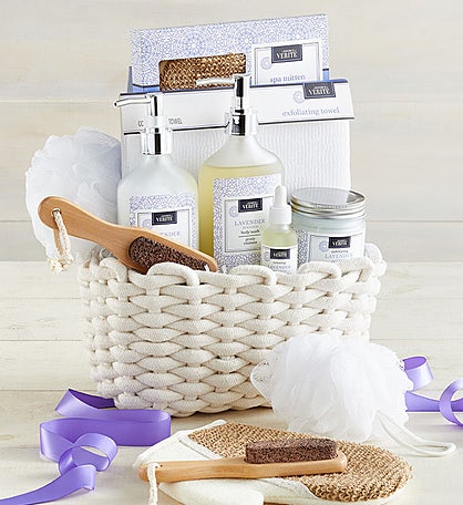 Denarii Lavender Deluxe Spa Haida Gift Basket