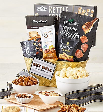 Get Well Soon! Healing Thoughts Basket