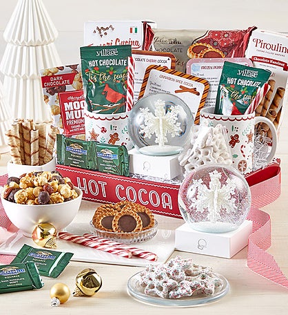 Holiday Hot Cocoa Bar with Mugs