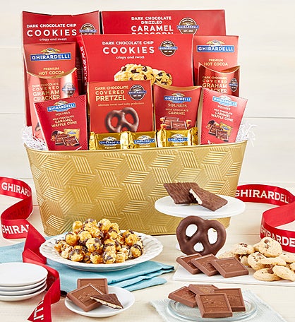Classic Ghirardelli Gift Basket