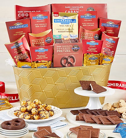 Classic Ghirardelli Gift Basket