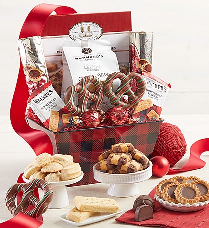 Buffalo Plaid Metal Bin