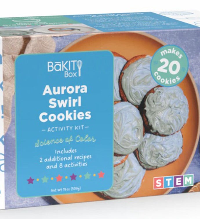Aurora Swirl Cookies Activity Kit