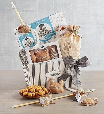 Max & Milo™ "Meow" Gift Basket