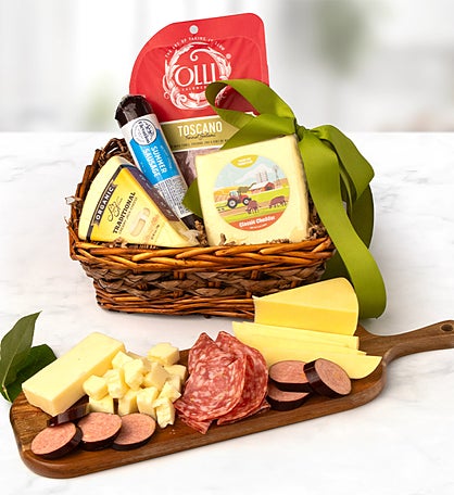 California Crafted Meat & Cheese Gift Basket