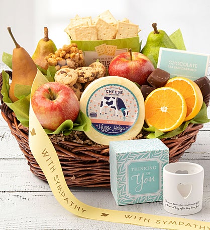 During This Time Gourmet Sympathy Basket