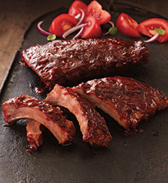 BBQ Pork Ribs   Heat & Serve   Stock Yards