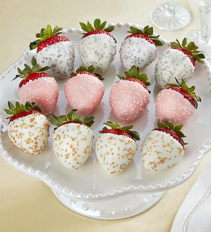 Champagne Chocolate Covered Strawberries