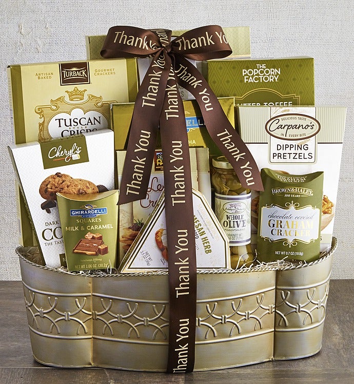 Thank You Gift Baskets Food Gift