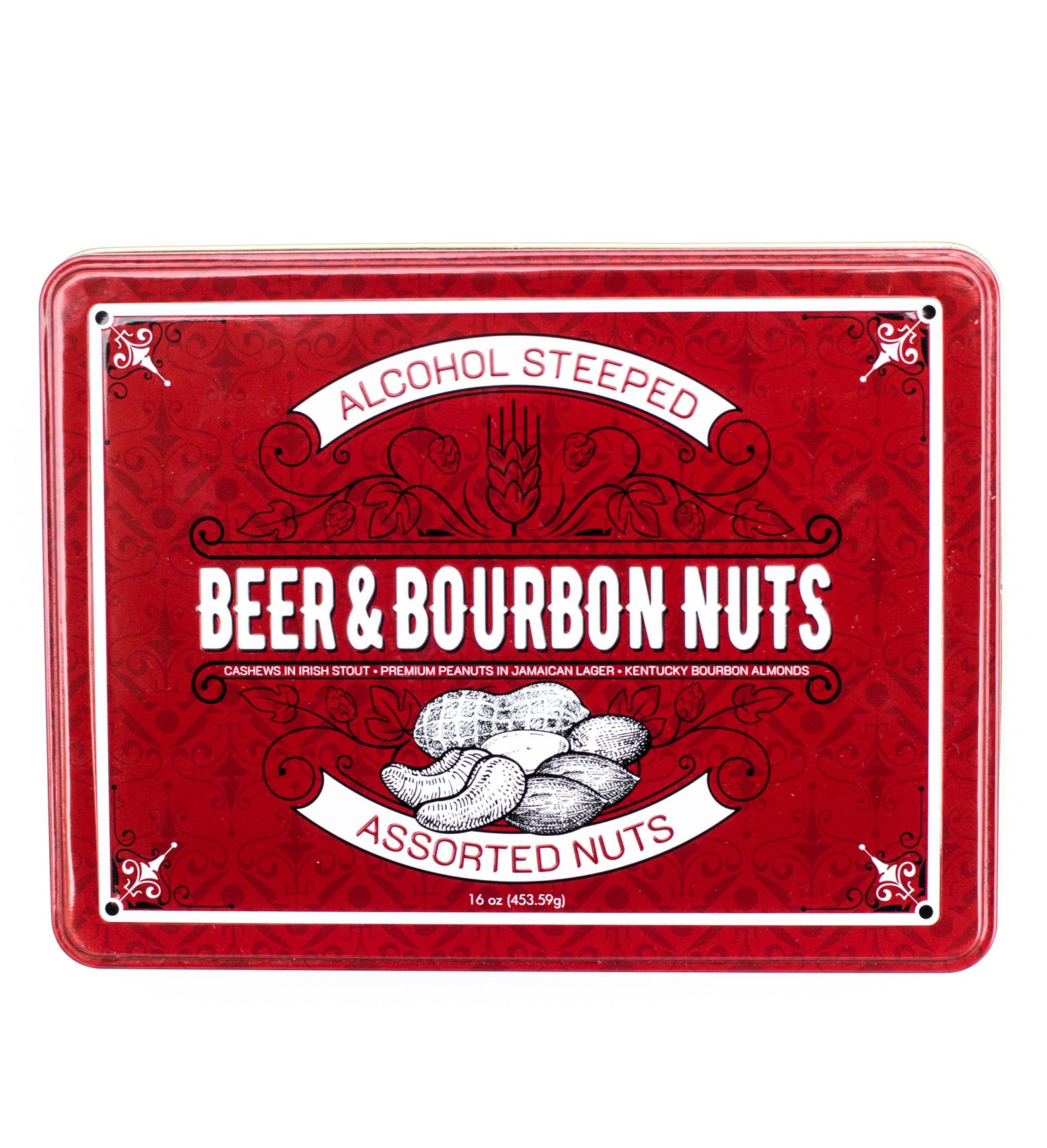 Trio of Liquor Nuts in Gift Tin