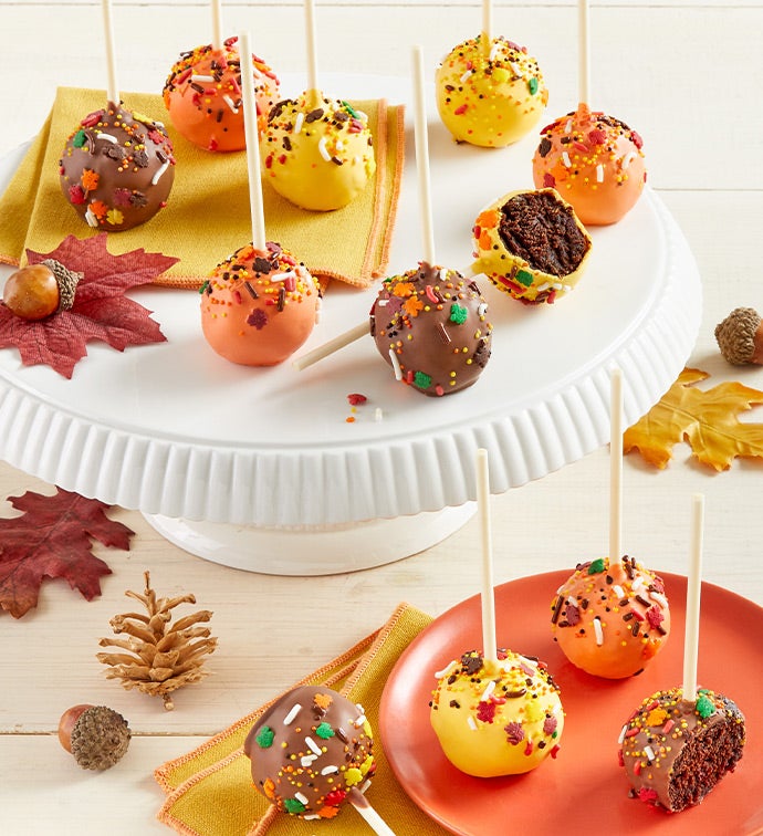 Fall Truffle Cake Pops