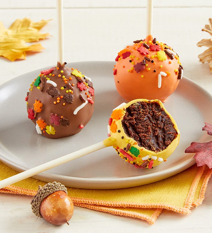 Fall Truffle Cake Pops