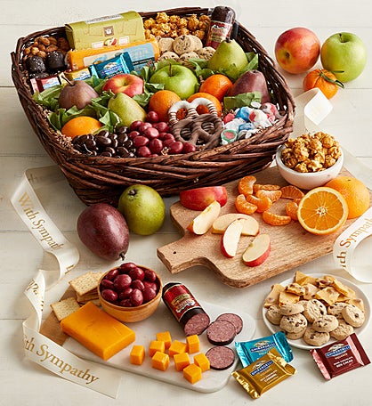 Peace, Prayers & Blessings Sympathy Basket