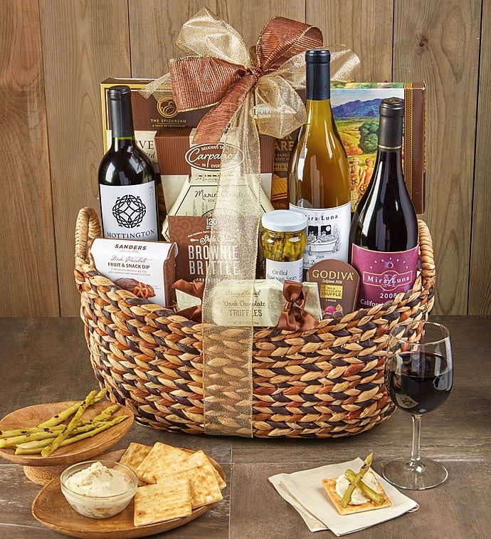 The Entertainer Wine Gift Basket
