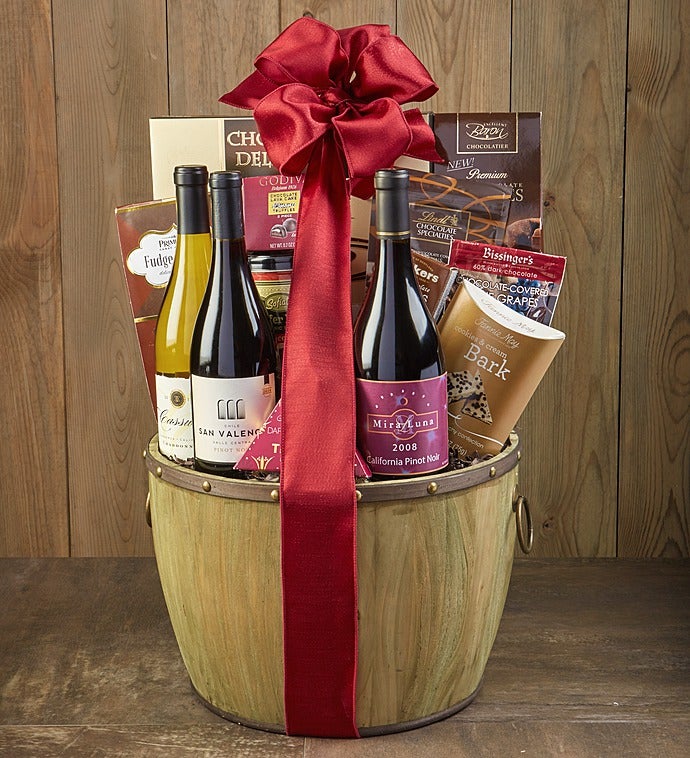 Heritage Cellars Wine Trio Gift Basket