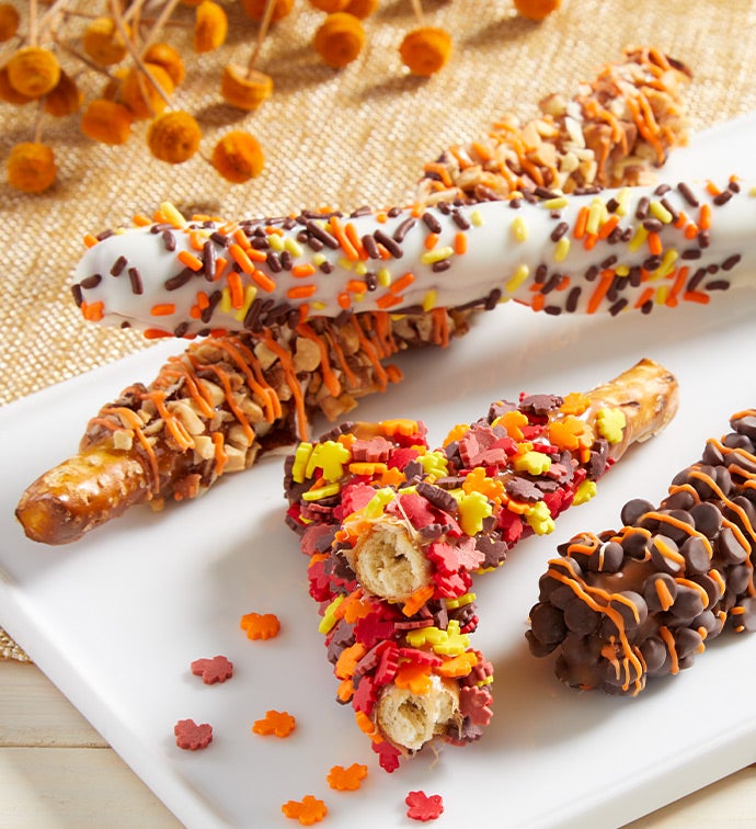 Festive Fall Harvest Pretzels  