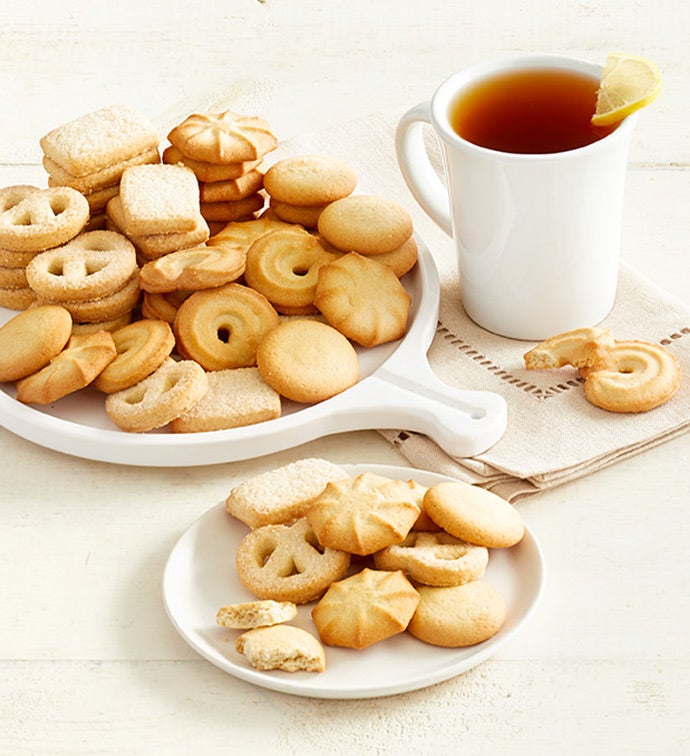 Holiday Tin with Assorted Holiday Cookies