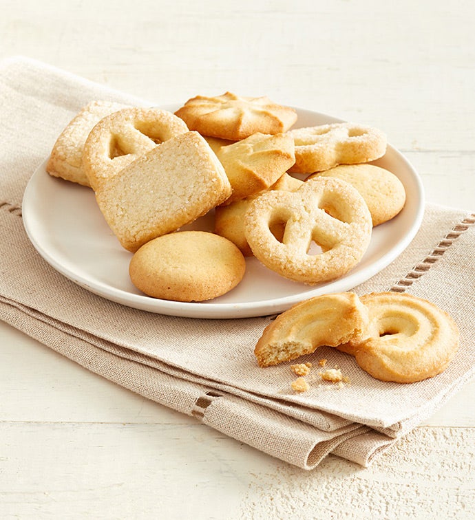 Holiday Tin with Assorted Holiday Cookies