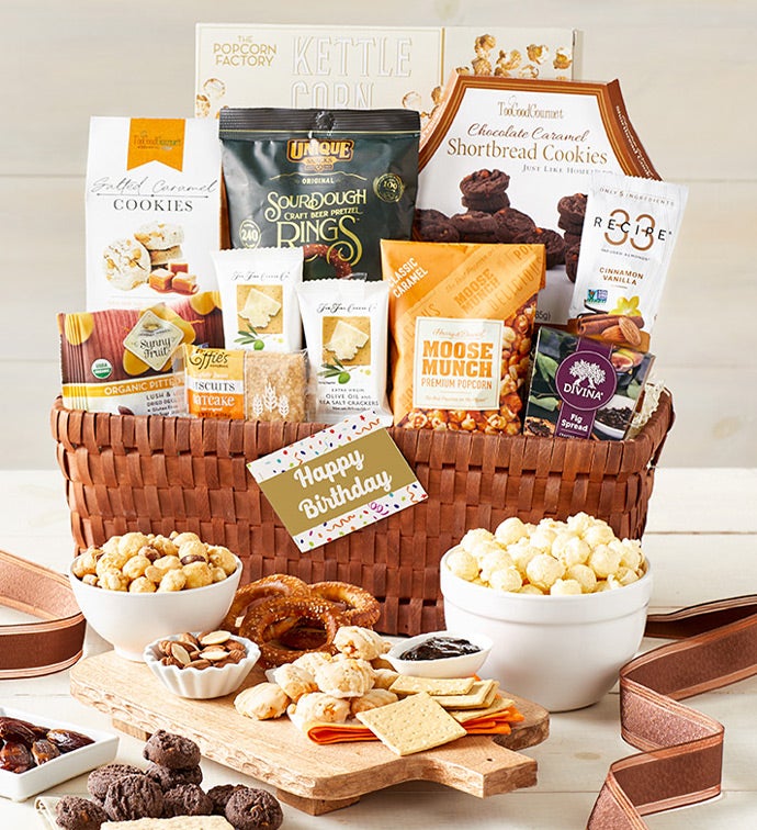 Happy Birthday Deluxe Balsam Gift Basket