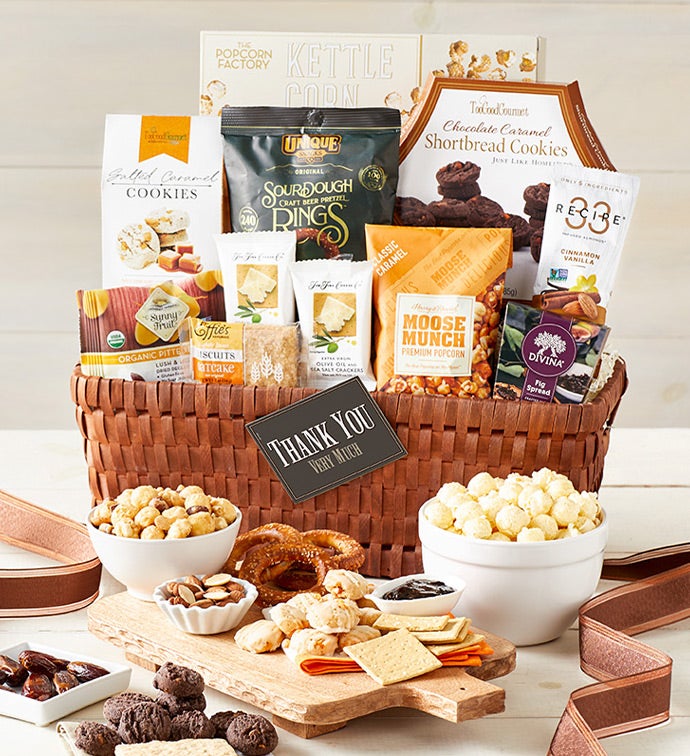 Classic Gourmet Thank You! Gift Basket