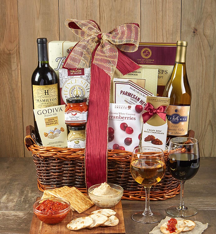 Sommelier's Choice Wine Gift Basket
