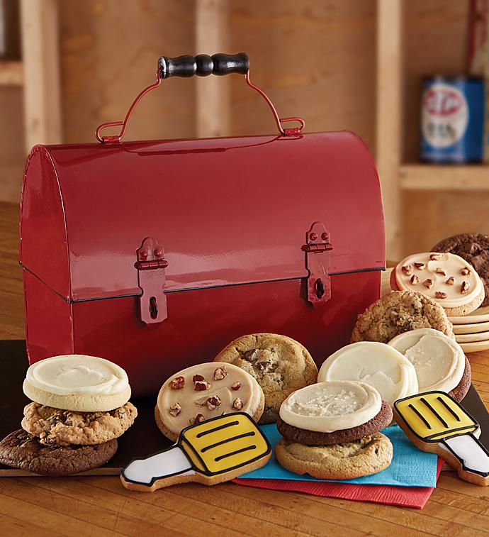 Cheryl's Father's Day Red Tool Box with Cookies