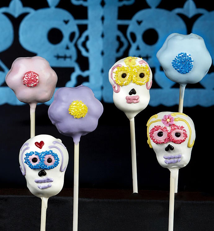 Day of the Dead Truffle Cake Pops