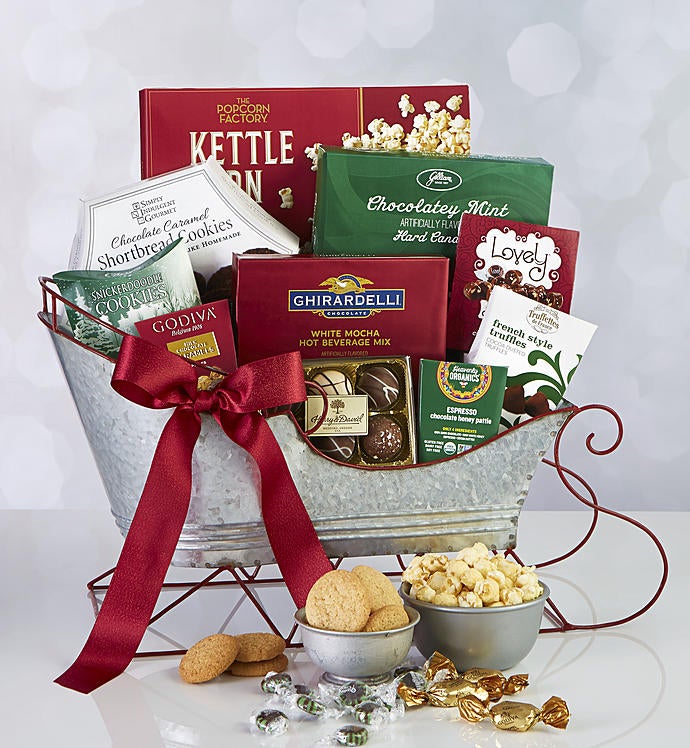 Christmas Gift Baskets Delivery | Holiday Gift Baskets | 1800Baskets