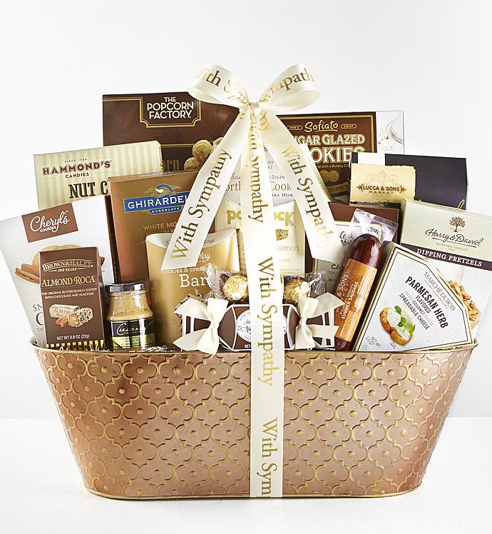 Sympathy Gift Baskets & Fruit Baskets Delivery | 1800Baskets.com