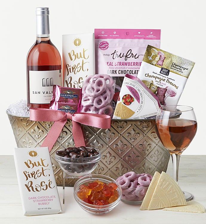 Rosé is The Way Gift Basket