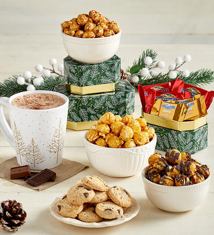 Golden Elegance Tower with Ghirardelli