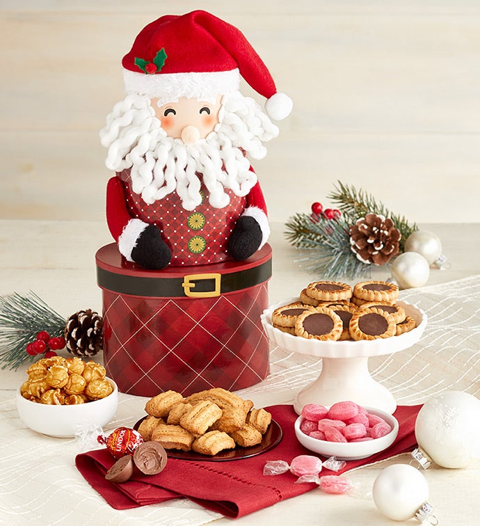 Sweet Treats Santa Keepsake Tower