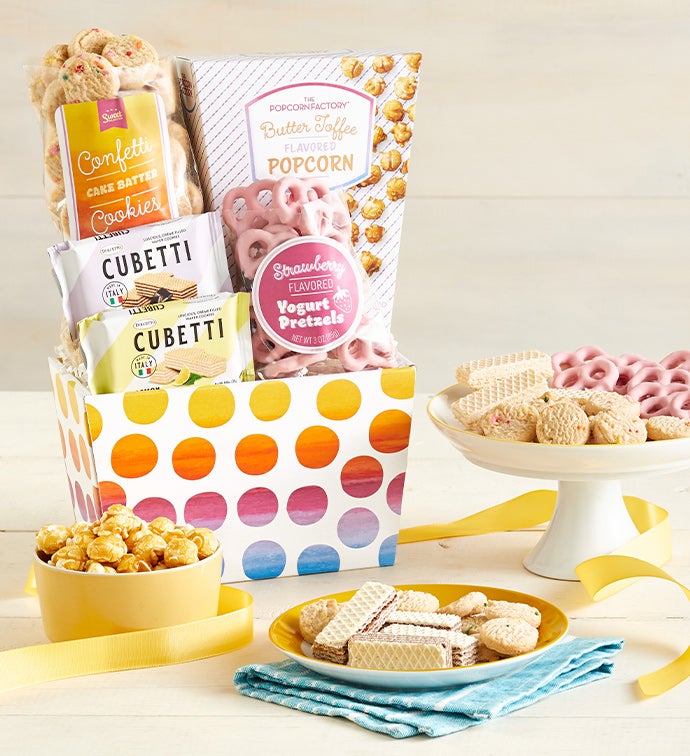 All Smiles Sweets &amp; Treats Gift Basket