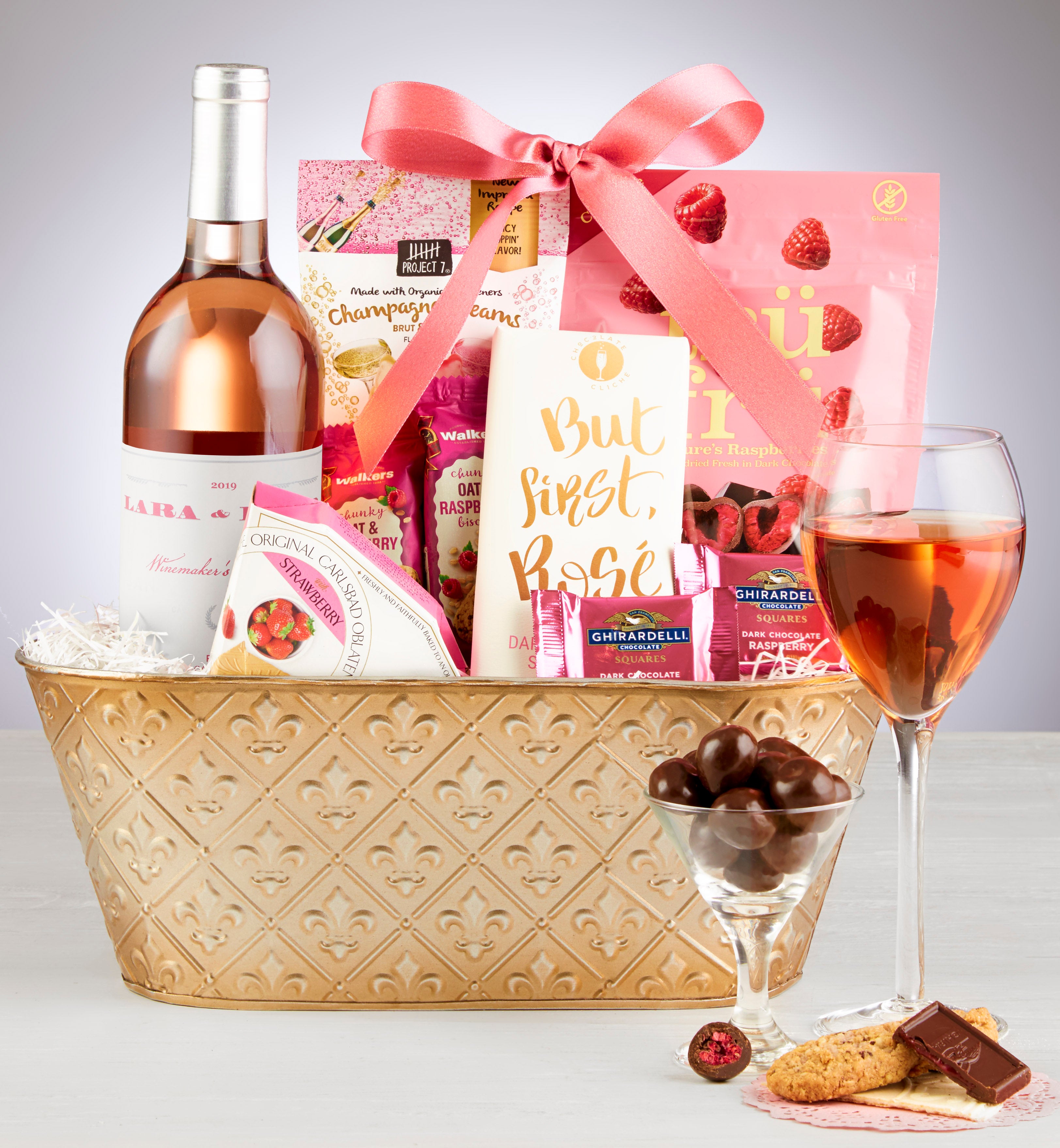 Rosé is The Way Gift Basket