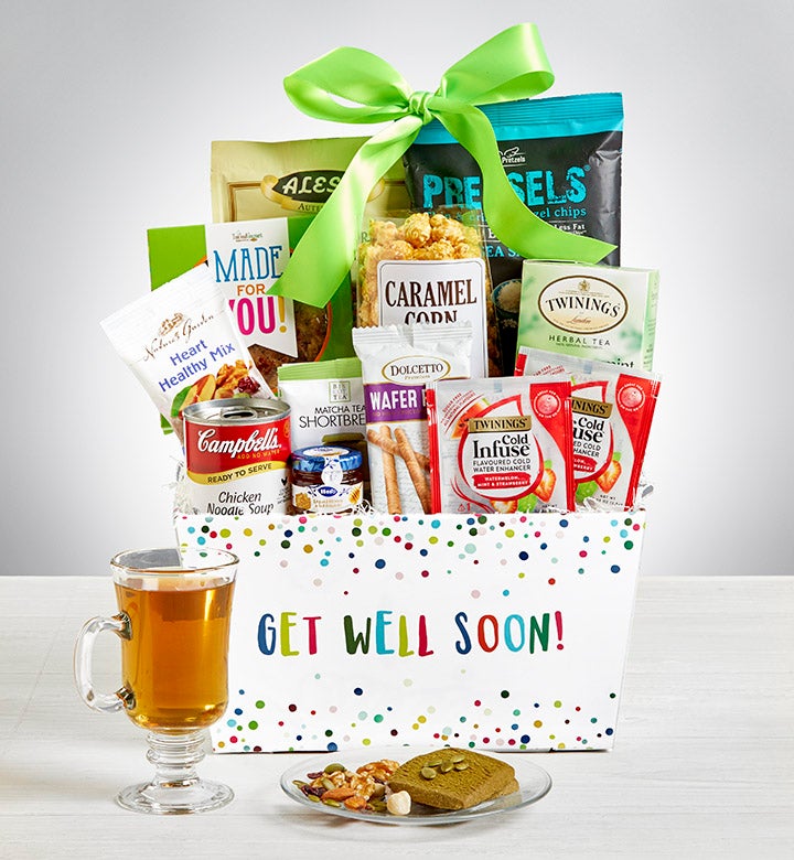 Get Well Soon Care Package Bin