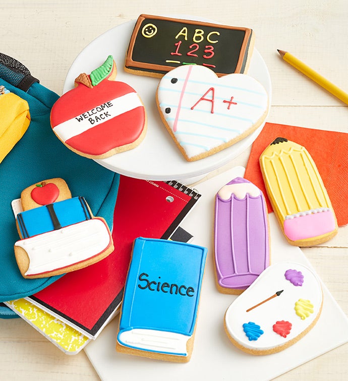 Back to School Artisan Iced Cookies